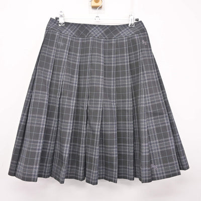 【中古】埼玉県 草加西高等学校 女子制服 4点 (ブレザー・ニット・スカート) sf101101