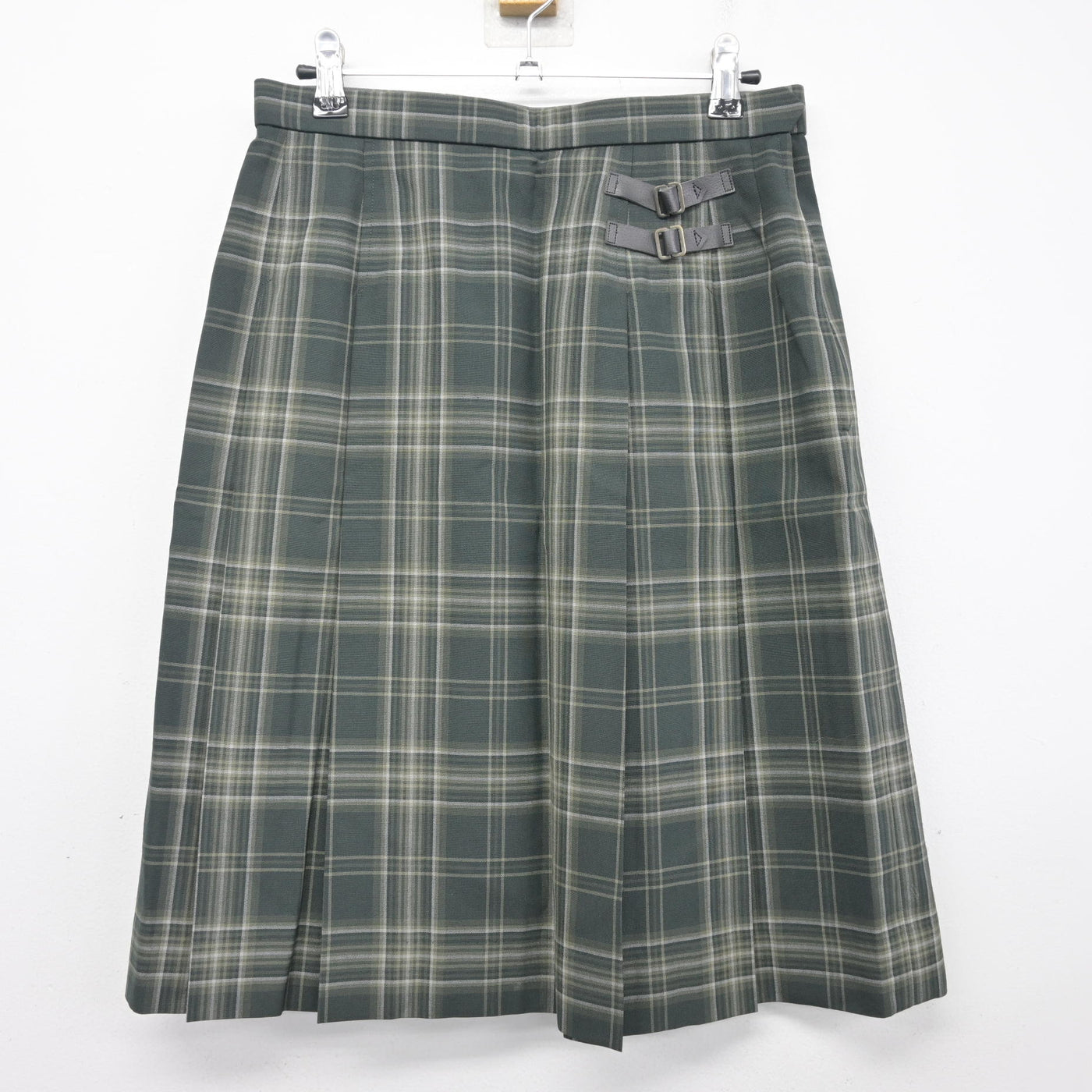 【中古】埼玉県 越谷総合技術高等学校 女子制服 3点 (ニットベスト・スカート) sf101103