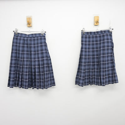 【中古】滋賀県 堅田中学校 女子制服 4点 (ブレザー・スカート) sf101104