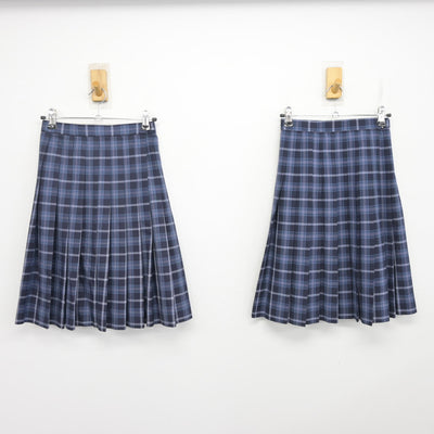 【中古】滋賀県 堅田中学校 女子制服 4点 (ブレザー・スカート) sf101105