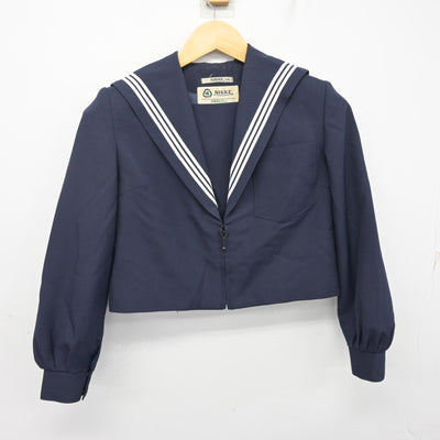 【中古】愛知県 尾西第三中学校/旧制服 女子制服 2点 (セーラー服・スカート) sf101118
