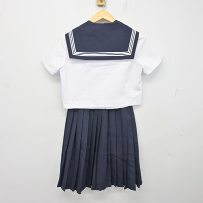 【中古】愛知県 尾西第三中学校/旧制服 女子制服 3点 (セーラー服・スカート) sf101119
