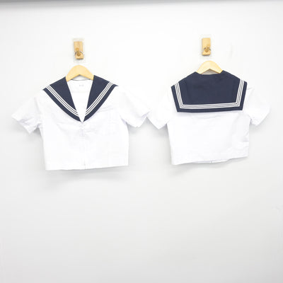 【中古】愛知県 尾西第三中学校/旧制服 女子制服 3点 (セーラー服・スカート) sf101119