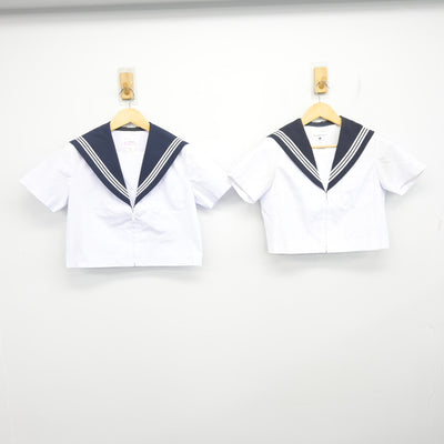 【中古】愛知県 尾西第三中学校/旧制服 女子制服 2点 (セーラー服・セーラー服) sf101120