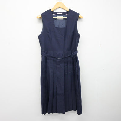 【中古】茨城県 緑岡中学校 女子制服 3点 (セーラー服・ジャンパースカート) sf101126