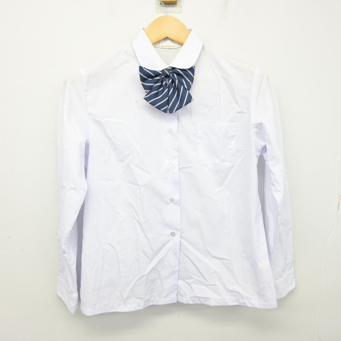 【中古】東京都 立川女子高等学校 女子制服 4点 (ブレザー・ブラウス・スカート) sf101130