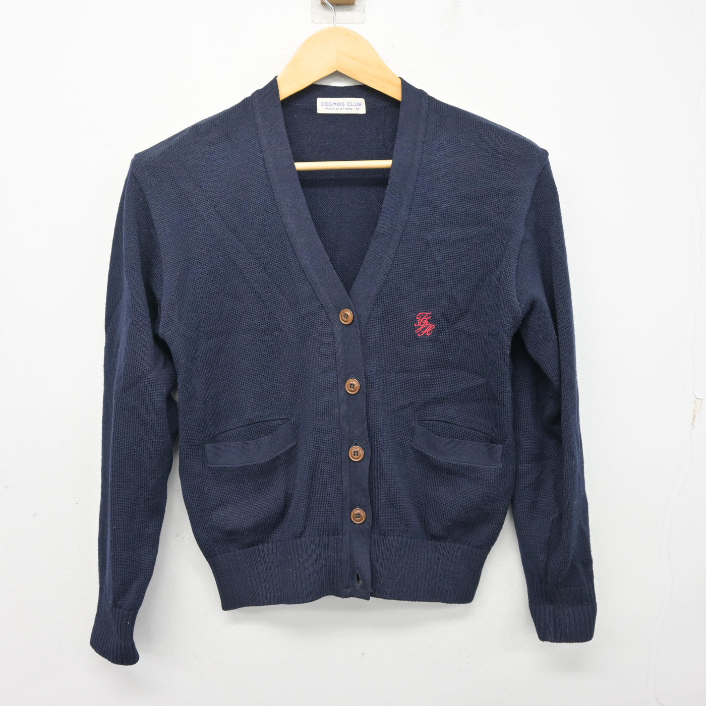 【中古】東京都 立川女子高等学校 女子制服 2点 (ニット・シャツ) sf101131