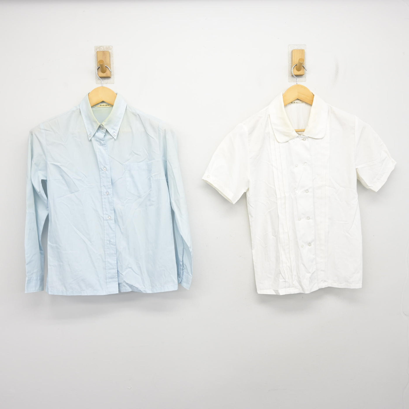 【中古】東京都 立川女子高等学校 女子制服 2点 (シャツ・ブラウス) sf101132