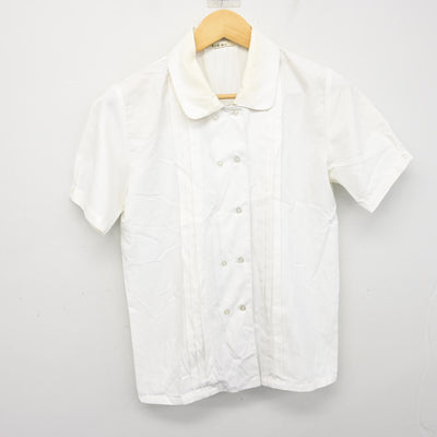 【中古】東京都 立川女子高等学校 女子制服 2点 (シャツ・ブラウス) sf101132