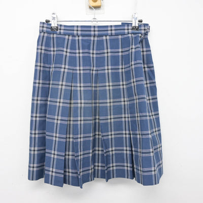 【中古】東京都 立川女子高等学校 女子制服 2点 (ブラウス・スカート) sf101133