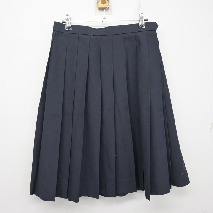 中古】神奈川県 川崎市立橘中学校 女子制服 2点 (スカート) sf101141