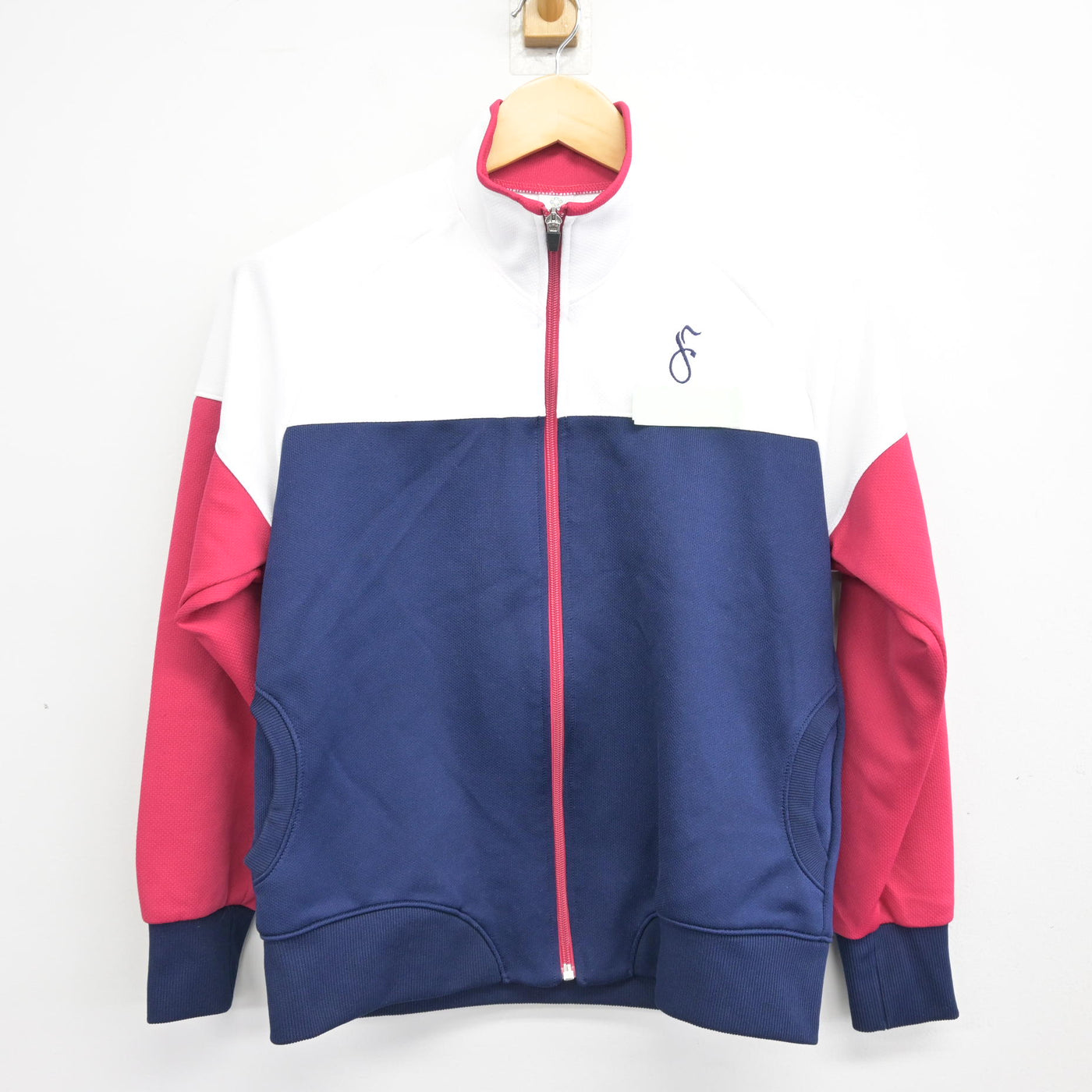 【中古】山口県 下関短期大学付属高等学校 女子制服 2点 (ジャージ 上・ジャージ 下) sf101146