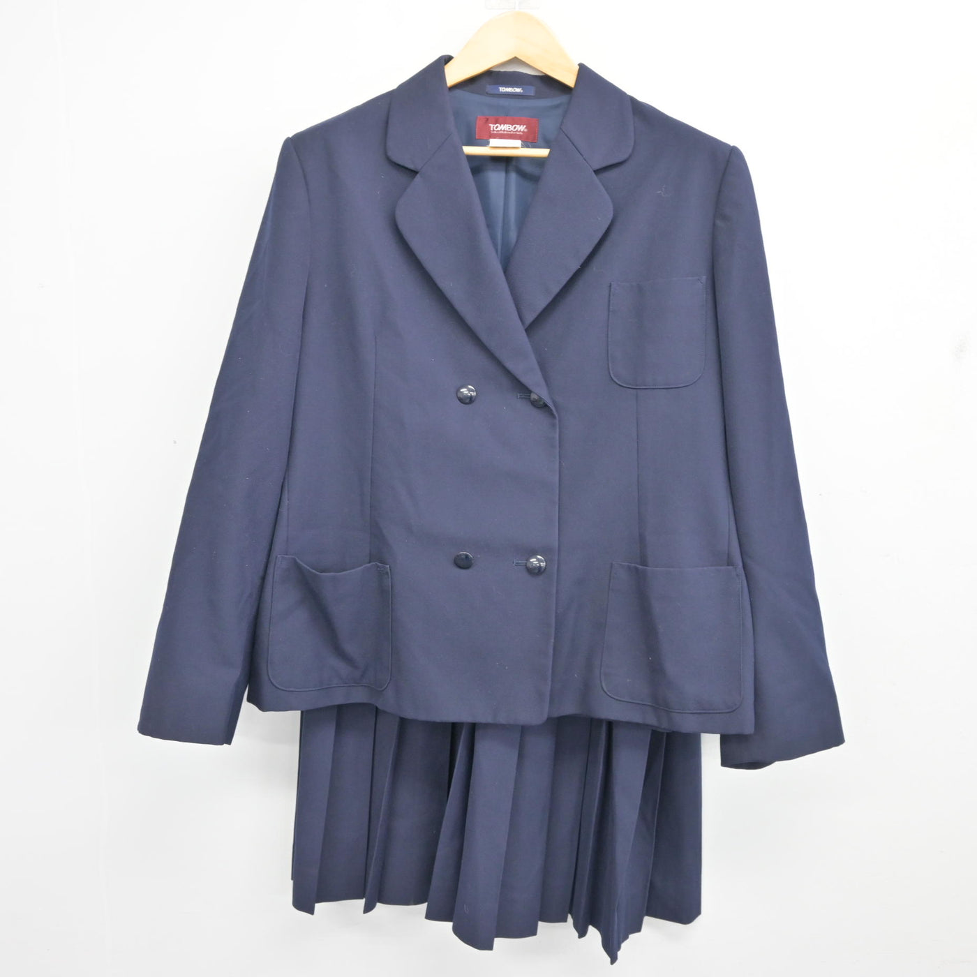 【中古】愛媛県 旭中学校 女子制服 2点 (ブレザー・スカート) sf101172
