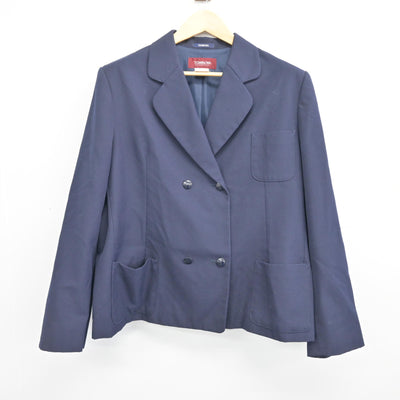 【中古】愛媛県 旭中学校 女子制服 2点 (ブレザー・スカート) sf101172