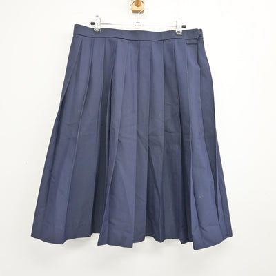 【中古】愛媛県 旭中学校 女子制服 3点 (ブレザー・ベスト・スカート) sf101173
