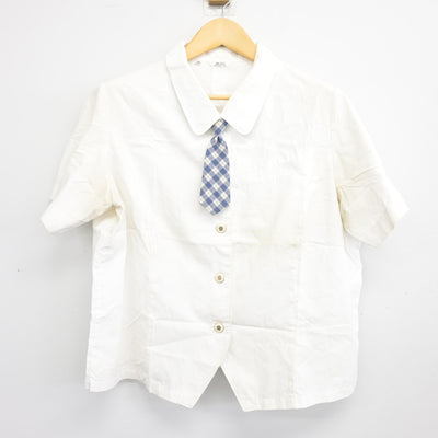 【中古】愛媛県 松山商業高等学校 女子制服 3点 (ブラウス・スカート) sf101176