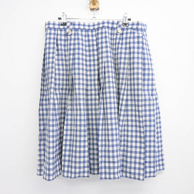 【中古】愛媛県 松山商業高等学校 女子制服 3点 (ブラウス・スカート) sf101176