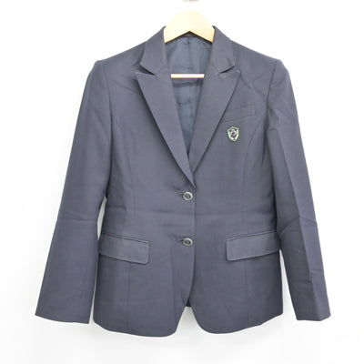 【中古】大阪府 牧野高等学校 女子制服 2点 (ブレザー・スカート) sf101184