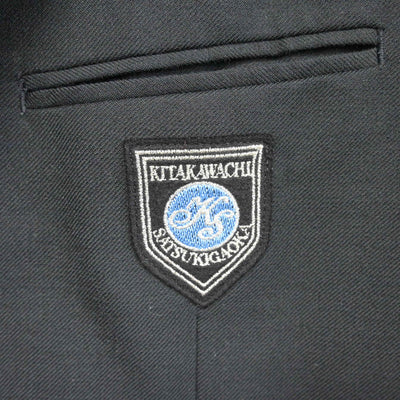 【中古】大阪府 北かわち皐が丘高等学校 男子制服 4点 (ブレザー・ズボン) sf101187