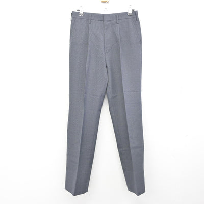 【中古】愛媛県 川之石高等学校 男子制服 4点 (ブレザー・ニット・ズボン) sf101188