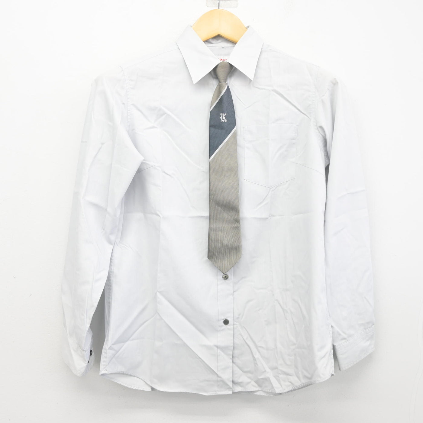 【中古】愛媛県 川之石高等学校 女子制服 4点 (ブレザー・シャツ・スカート) sf101190