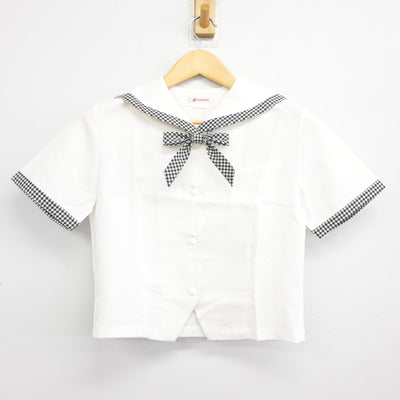 【中古】愛媛県 川之石高等学校 女子制服 3点 (ブラウス・スカート) sf101191