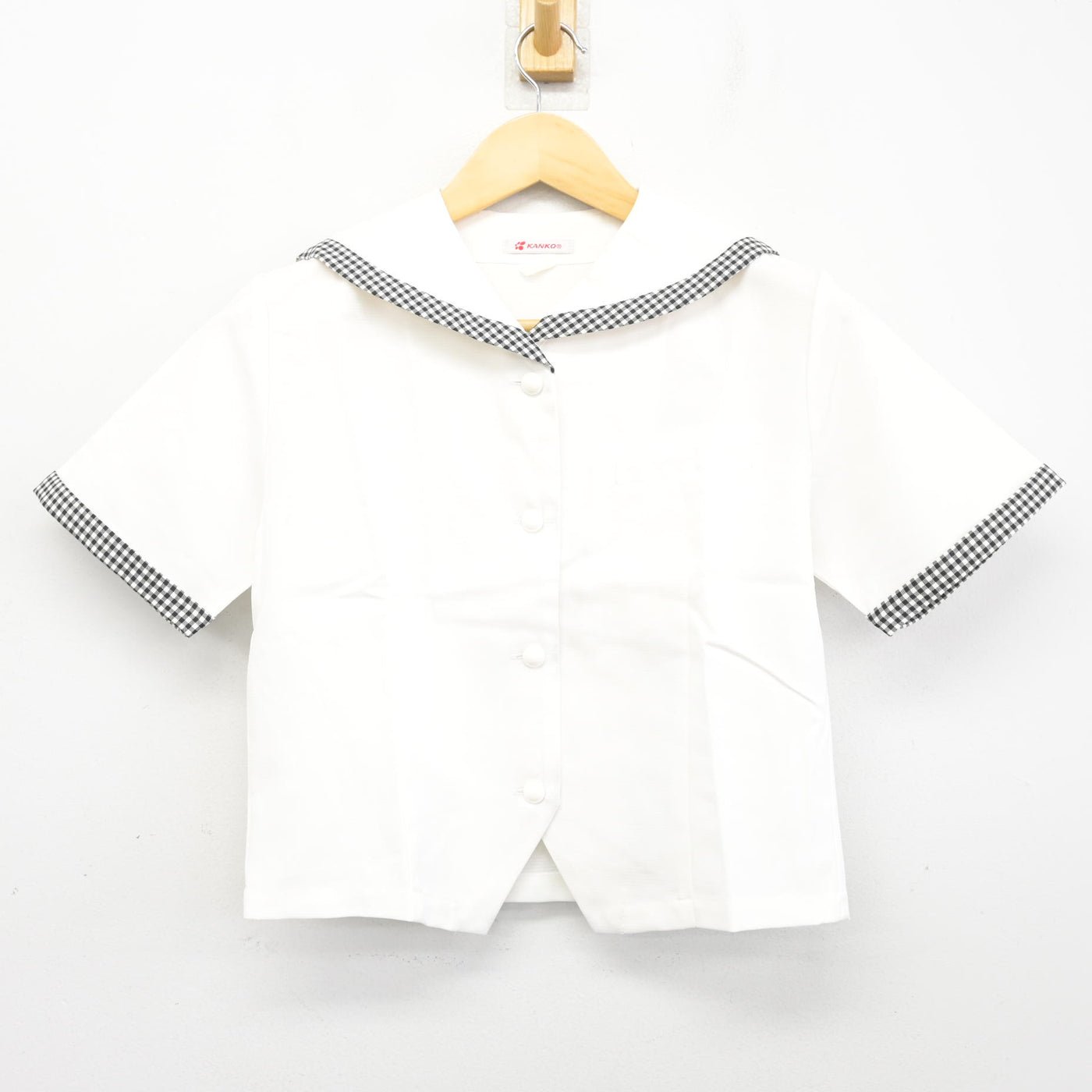 【中古】愛媛県 川之石高等学校 女子制服 2点 (シャツ・ブラウス) sf101194