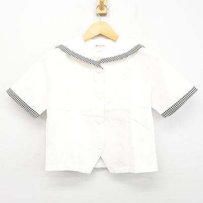【中古】愛媛県 川之石高等学校 女子制服 2点 (シャツ・ブラウス) sf101194