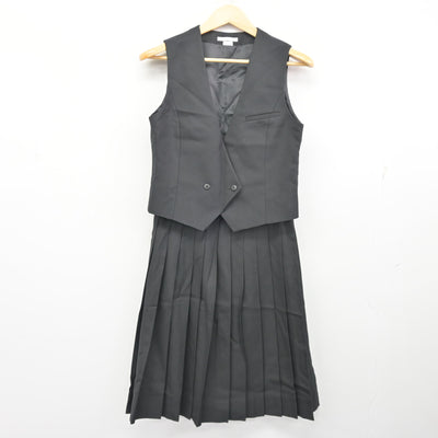 【中古】愛媛県 八幡浜高等学校 女子制服 3点 (ブレザー・ベスト・スカート) sf101195