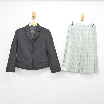 【中古】愛媛県 八幡浜高等学校 女子制服 2点 (ブレザー・スカート) sf101196