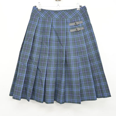 【中古】東京都 東村山第五中学校 女子制服 2点 (ニットベスト・スカート) sf101197