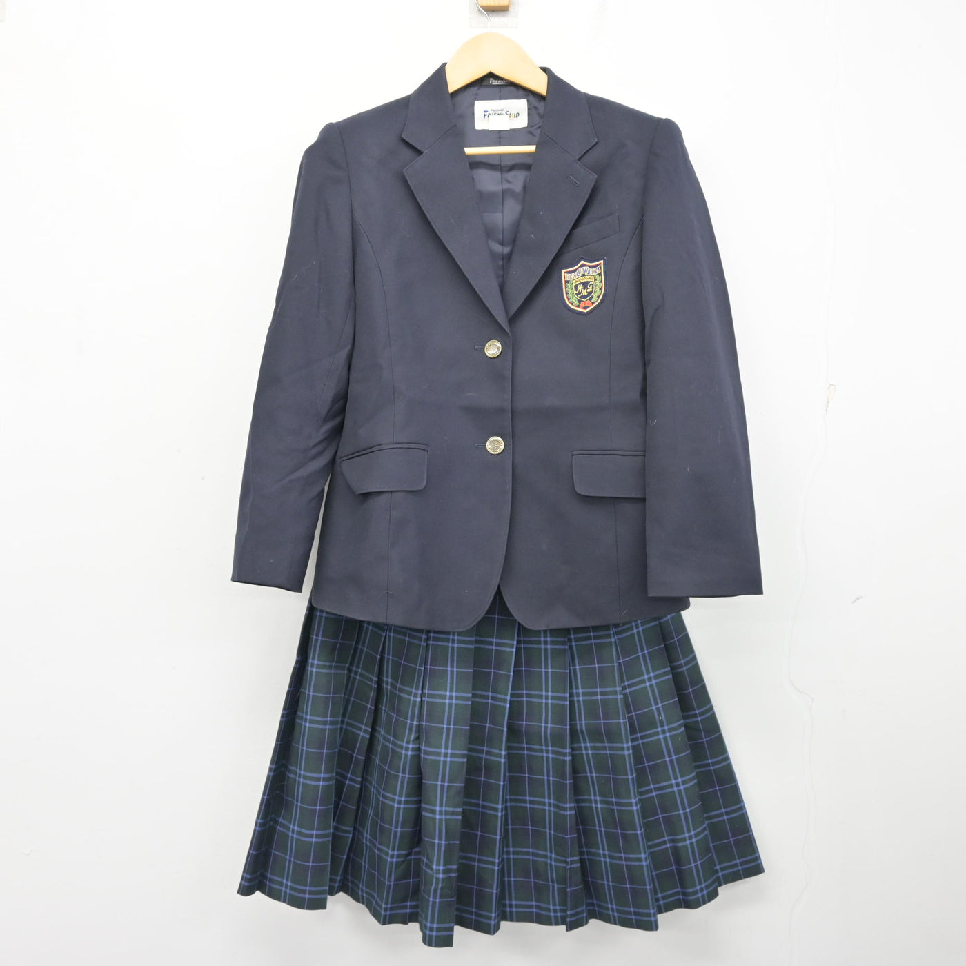 【中古】東京都 東村山第五中学校 女子制服 3点 (ブレザー・ニット・スカート) sf101198