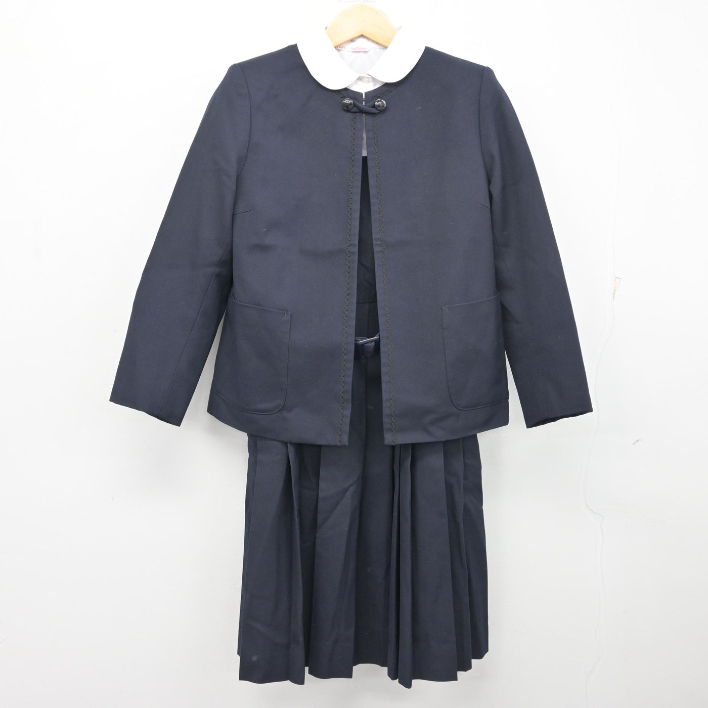 【中古】東京都 大泉学園中学校 女子制服 3点 (ブレザー・シャツ・ジャンパースカート) sf101199