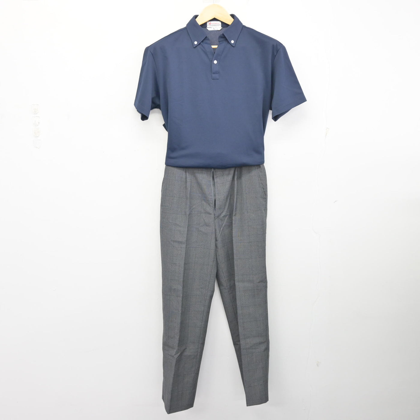 【中古】東京都 豊南高等学校 男子制服 3点 (シャツ・ズボン) sf101202