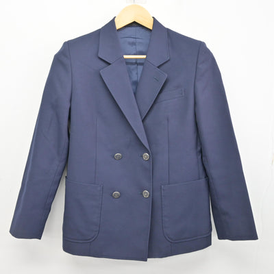 【中古】神奈川県 海老名高等学校 女子制服 3点 (ブレザー・スカート) sf101204