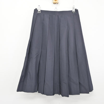 【中古】茨城県 ひたち野うしく中学校 女子制服 2点 (スカート) sf101207