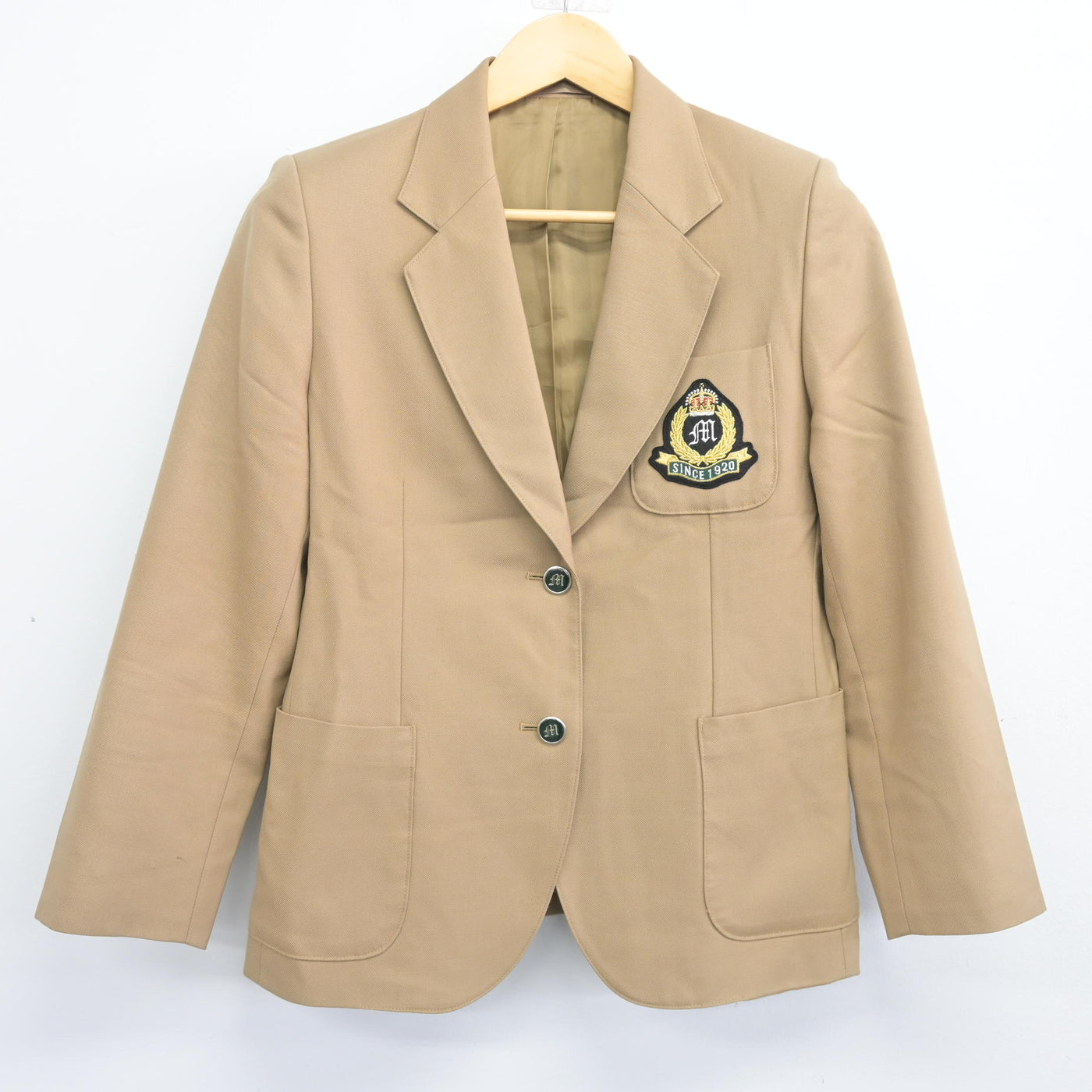 【中古】三重県 松阪商業高等学校 女子制服 2点 (ブレザー・スカート) sf101208