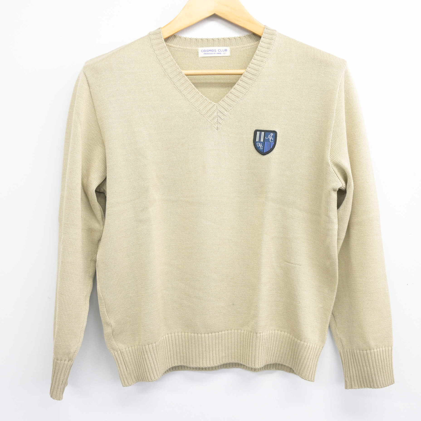 【中古】三重県 松阪商業高等学校 女子制服 2点 (ニット・スカート) sf101209