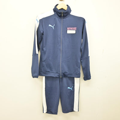 【中古】広島県 瀬戸内高等学校 女子制服 3点 (ジャージ 上・体操服 下・ジャージ 下) sf101215