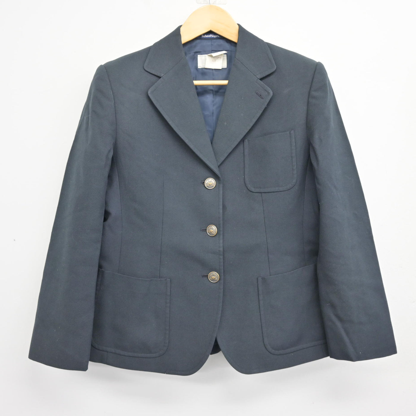 【中古】神奈川県 もえぎ野中学校 女子制服 4点 (ブレザー・スカート・スカート) sf101222