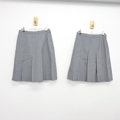 【中古】神奈川県 もえぎ野中学校 女子制服 4点 (ブレザー・スカート・スカート) sf101222