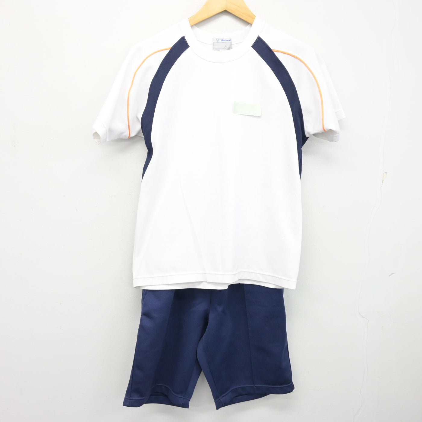 【中古】神奈川県 もえぎ野中学校 女子制服 2点 (体操服 上・体操服 下) sf101223