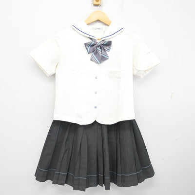 【中古】福岡県 光陵高等学校 女子制服 4点 (セーラー服・スカート) sf101233