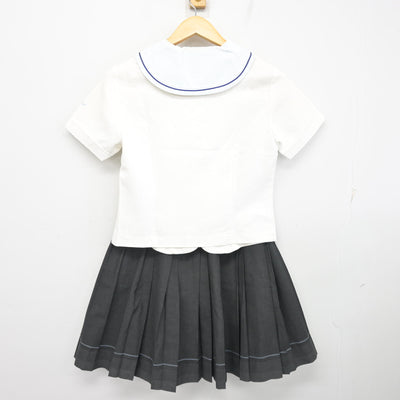 【中古】福岡県 光陵高等学校 女子制服 4点 (セーラー服・スカート) sf101233