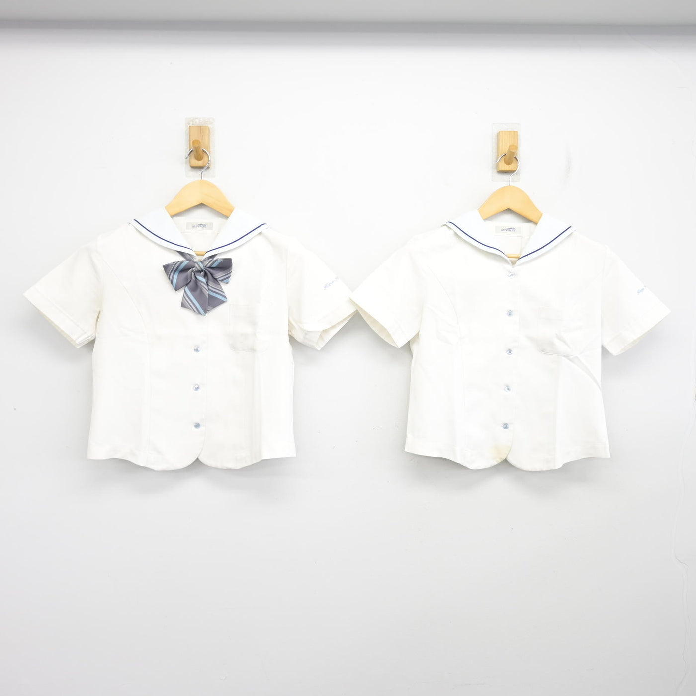 【中古】福岡県 光陵高等学校 女子制服 4点 (セーラー服・スカート) sf101233