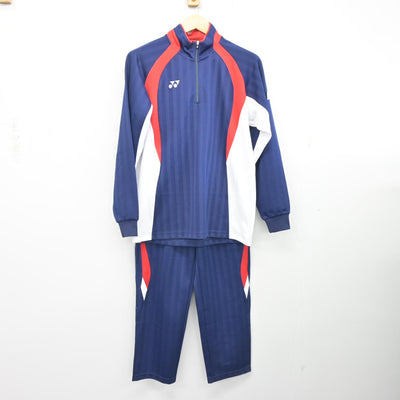 【中古】香川県 藤井学園 寒川高等学校 女子制服 2点 (ジャージ 上・ジャージ 下) sf101238
