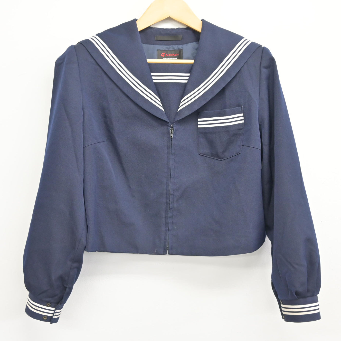 【中古】山口県 岩国中学校/旧制服 女子制服 2点 (セーラー服・スカート) sf101246