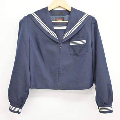 【中古】山口県 岩国中学校/旧制服 女子制服 2点 (セーラー服・スカート) sf101246