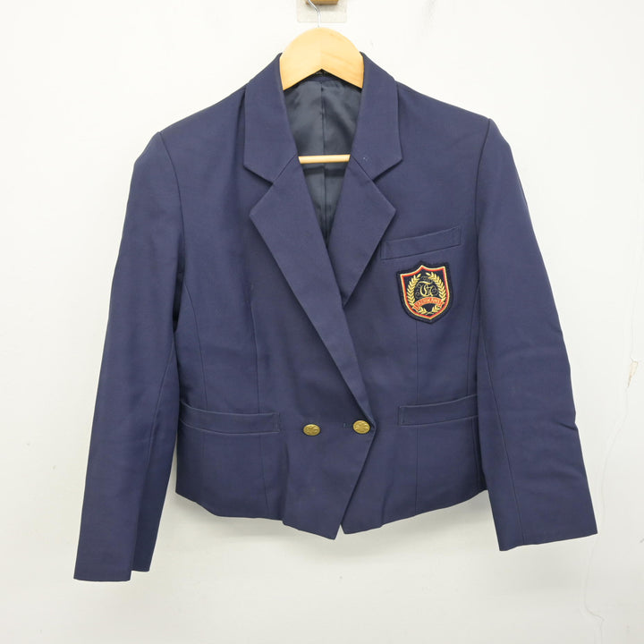 中古】東京都 立川第七中学校 女子制服 4点 (ブレザー・スカート