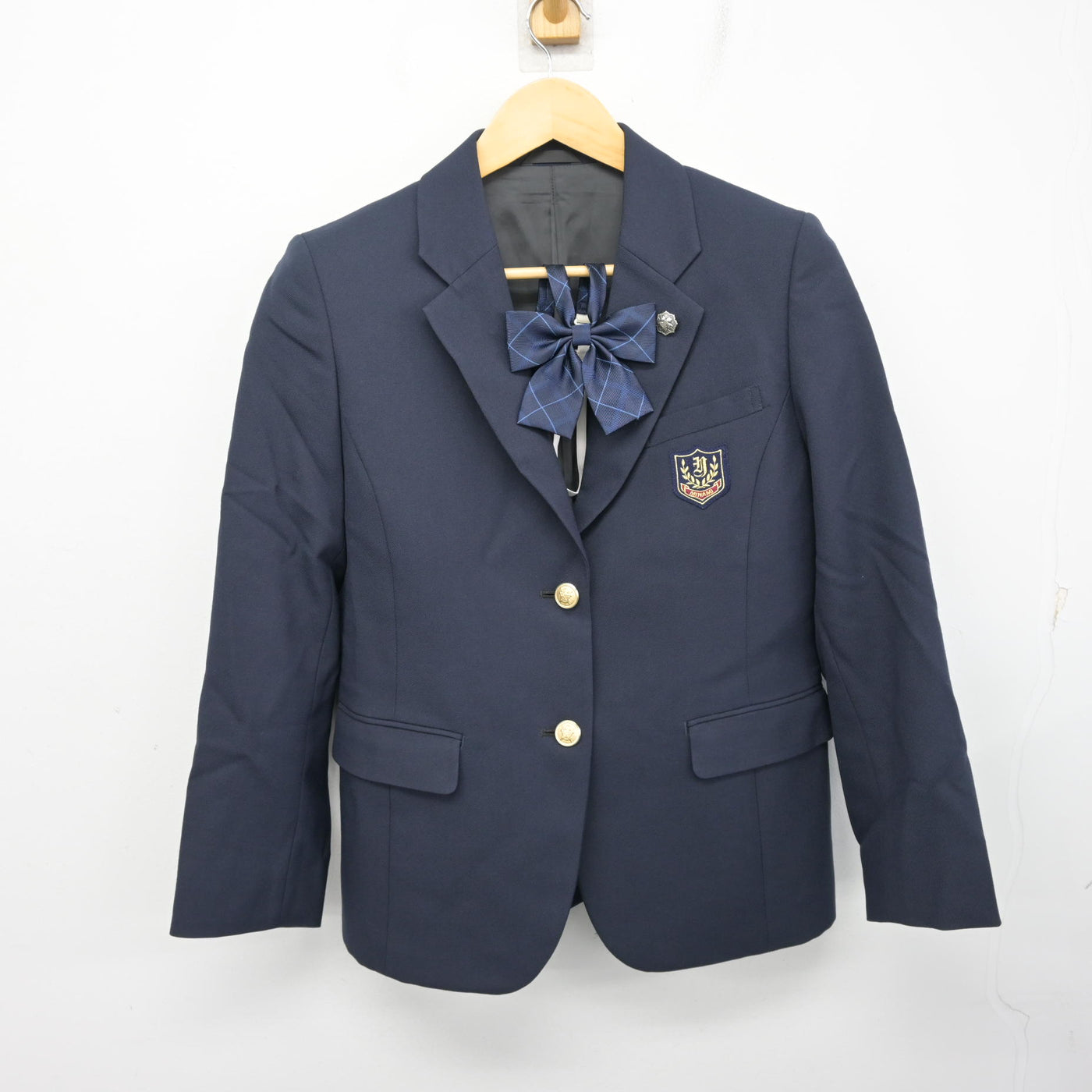 【中古】長野県 屋代南高等学校 女子制服 4点 (ブレザー) sf101295